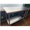 Image 1 : Stainless Steel Kitchen Prep Table 48"x24"