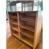 Image 1 : Retail Display Shelving Unit, Commercial with 8 Adjustable shelves 58"Wx51"Hx20"D