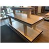 Image 3 : Retail Display Bunk, 3 Tier on Wheels mobile - 8'x3'x54" H