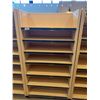 Image 1 : Retail Shelving Unit, 2 Sided with 12 adjustable Shelves, 34"Lx34W"x64"H
