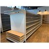 Image 1 : Gondola Shelving with 5 Shelves 7ft x 3 ft - Bidding one one section x 8 sections in the complete di