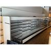 Image 4 : Hussman Open Case Refrigerated Produce/Dairy Display Case includes condensing unit - 20 ft long - in