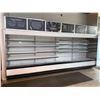 Image 3 : Hussman 16 ft Open Case Self Contained Refrigerated Display Unit includes condensing unit mounted on