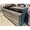 Image 4 : KITCHEN BAR HEIGHT COUNTER AND BACK COUNTER, INCLUDES FULL SUSPENSION DRAWERS IN EACH,