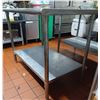 Image 1 : Stainless Steel Kitchen Work Table w/ Undershelf 48" x 30”