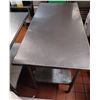 Image 2 : Stainless Steel Kitchen Work Table w/ Undershelf 60" x 30”