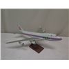 Image 2 : Cargolux Boeing 747-400 Model Freighter Airplane 27"L