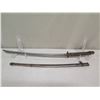 Image 2 : Metal Sword w/ Carved Hilt & Sheath 42"L (Stand not included)