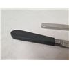 Image 2 : Vintage A. Cox Ltd. Carving Knife 15"L & Stainless Steel Kitchen Knife 14"L