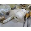 Image 8 : Sailor Rigging Tools: Mallets, Awls, Rope, Fine Thread, etc