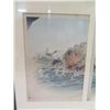 Image 3 : Russo-Japanese War 1904-1905 Woodblock Print, Framed 26"x20"