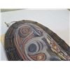 Image 8 : Qty 3 Wooden Tribal Mask Wall Hangings Misc Sizes (some damage)