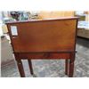 Image 8 : International Caravan Wooden Secretary Desk w/ Roll-Top 30"x17"x42"H
