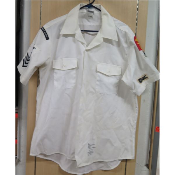 DSCP Quarterdeck Collection Military Uniform Size X-Large w/ Patches