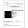 Image 4 : 18K White Gold 1.40ctw Diamond Necklace