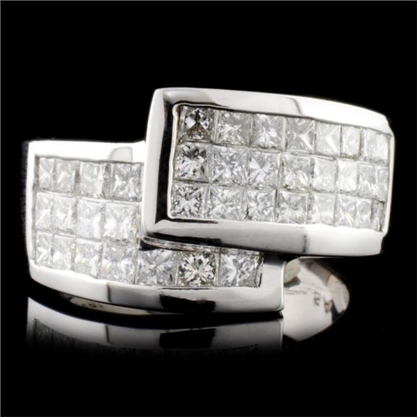 18K Gold 2.69ctw Diamond Ring