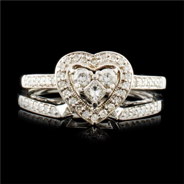 14K Gold 0.52ctw Diamond Ring