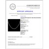 Image 5 : 14k Gold 25.00ct Sapphire & 1.00ct Diamond Neckla