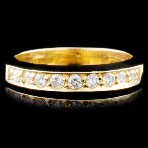 14K Gold 0.38ctw Diamond Ring