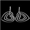 Image 2 : 18K White Gold 3.90ct Diamond Earrings