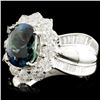 Image 2 : 14K Gold 3.22ct Alexandrite & 1.63ctw Diamond Ring