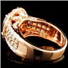 Image 2 : 14K Gold 2.27ct Opal & 0.61ctw Diamond Ring