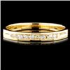 Image 1 : 14K Gold 0.17ctw Diamond Ring