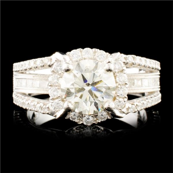 18K Gold 2.17ctw Diamond Ring