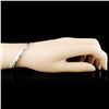 Image 3 : 14K White Gold 0.39ctw Diamond Bangle