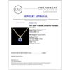 Image 4 : 14K Gold 1.16ctw Tanzanite Pendant