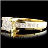 Image 2 : 18K Yellow Gold 1.50ct Diamond Ring