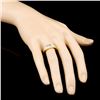 Image 3 : 18K Yellow Gold 0.78ctw Diamond Ring