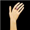 Image 4 : 14K Gold 1.92ct Ruby & 0.35ctw Diamond Ring