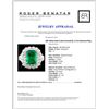 Image 4 : 18K W Gold 3.54ct Emerald & 1.77ct Diamond Ring