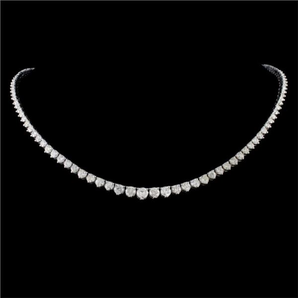 14K Gold 8.60ctw Diamond Necklace