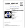 Image 4 : 18K White Gold 3.26ct Sapphire & 2.31ctw Diamond R
