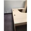 Image 3 : U Shaped Office Desk with Keyboard Pad (Lighter Color) - (66" x 96" x 72" x 30" H x 24" D x 30" D)