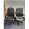 Image 1 : (2x Bid Price) Leather Office Chair