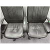 Image 2 : (2x Bid Price) Leather Office Chair