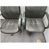 Image 2 : (2x Bid Price) Leather Office Chair