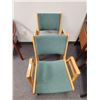 Image 1 : (2x Bid Price) Office Chairs Green