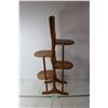 Image 1 : *Wooden Plant Stand - 32 1/2"