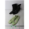 Image 1 : (2) Pairs of Womens Shoes - Size 8 and 8 1/2