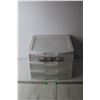 Image 1 : Sterilite Plastic 3 Drawer Storage Container