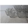 Image 2 : Crystal Punch Bowl and Glasses