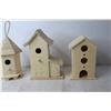Image 2 : (3) Wooden Bird Houses