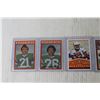 Image 3 : (5) CFL Saskatchewan Roughriders Trading Cards -Fantuz, Durant, Ford