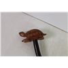 Image 2 : Hand Carved Turtle Wooden Cane