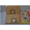 Image 3 : (2) 3pk Disposable Filter + Hoover 3pk Bag + Dirt Devil 3pk Bags + Kirby 3pk Bags