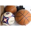 Image 2 : Misc. Sports Balls (Soccer Balls, Basketballs), Sports Gloves (Baseball, UFC)